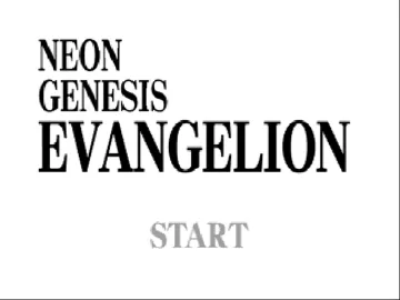 Neon Genesis Evangelion (Japan) screen shot title